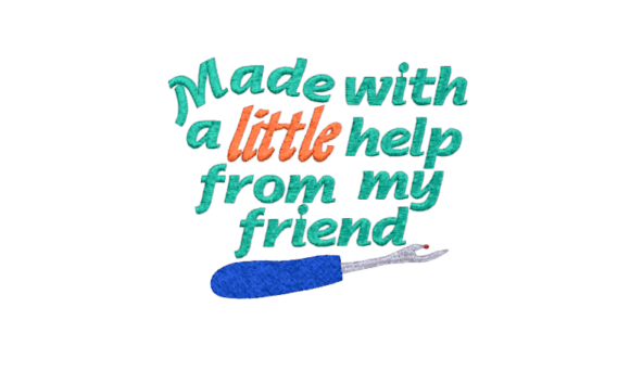 A Little Help from My Friend Quilt Label Review