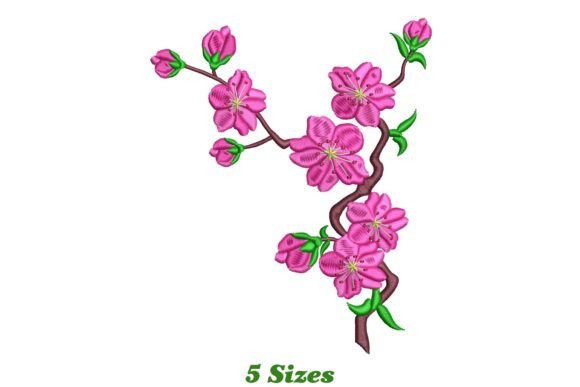 Beautiful Cherry Blossom Embroidery Review