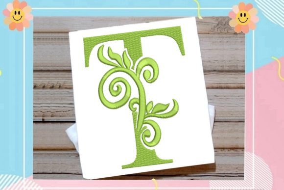 Beautiful Letter T Monogram Review for Craft Fair Products