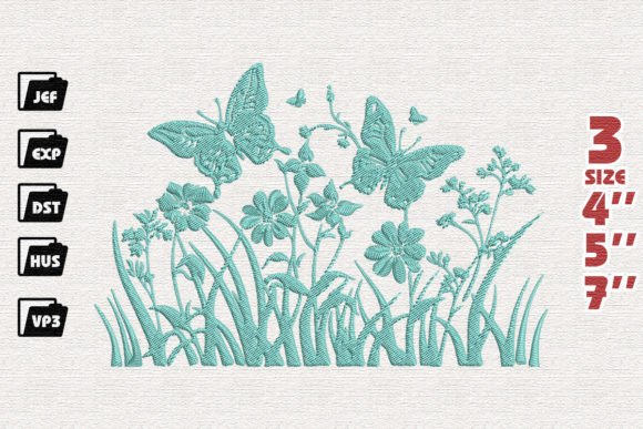Butterflies and Wildflowers Embroidery Review