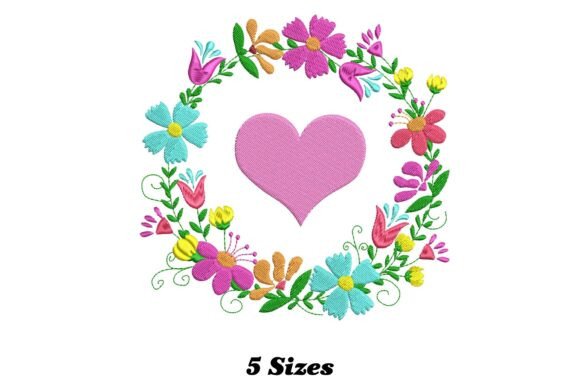 Charming Flower Wreath with Heart Review