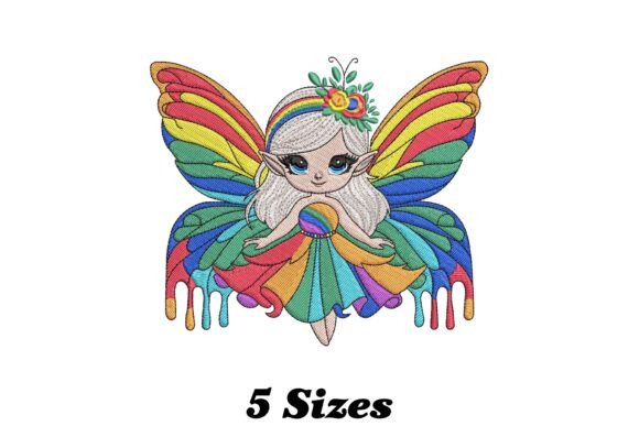 Cute Fairy Girl Embroidery Review