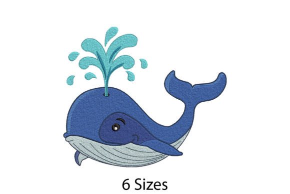 Cute Lovely Whale Embroidery Review