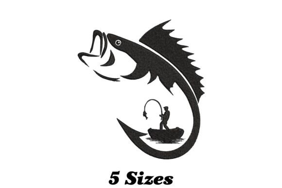 Fishing Hook Fisherman Embroidery Review
