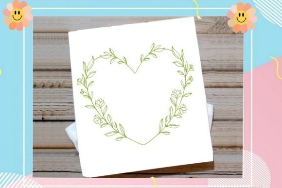 Flower Heart Frame Embroidery Review