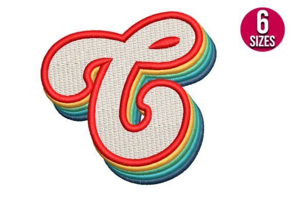 Retro Alphabet Letter C Embroidery Design Review