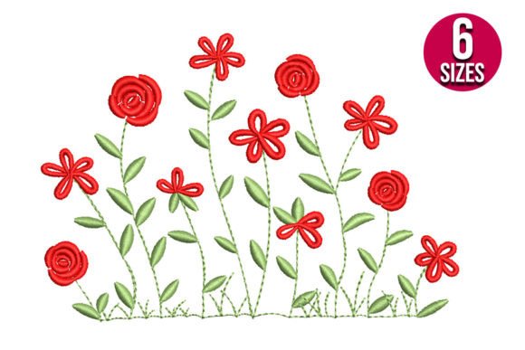 Rose with Wildflowers Embroidery Review