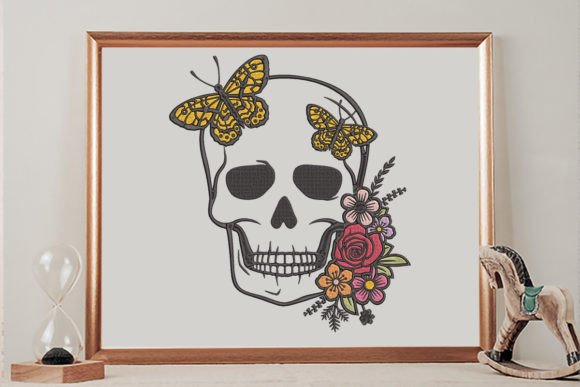 Skull and Butterfly Embroidery Review
